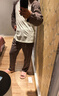 貓人睡衣男士100%純棉長(cháng)袖長(cháng)褲春秋冬季新款寬松青少年外穿家居服套裝 白咖【100%純棉 親膚柔軟】 2XL 【建議140-160斤】 曬單實(shí)拍圖