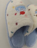 名創(chuàng  )優(yōu)品（MINISO）個(gè)性彩點(diǎn)狗狗棉拖鞋女包頭防滑秋冬季舒適居家可愛(ài)毛毛鞋 白咖小狗 44-45 曬單實(shí)拍圖
