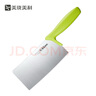 美瓏美利（Millenarie） 美瓏美利廚房刀具炫彩菜刀剁骨刀 砍骨刀 炫彩綠色 曬單實(shí)拍圖