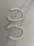 今舞 airpods1/2/3/pro耳機防丟耳掛蘋(píng)果無(wú)線(xiàn)藍牙耳機配件硅膠軟跑步運動(dòng)防滑防丟防掉掛鉤 白色 曬單實(shí)拍圖