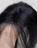 天空樹(shù)云輕紗假發(fā)片女頭頂補發(fā)片遮白發(fā)真人發(fā)絲蓬松增發(fā)量透氣自然 升級無(wú)邊-八字款【自然色】 25cm 曬單實(shí)拍圖