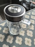 希諾單層玻璃杯2025新款帶手柄把手大容量辦公室泡茶杯水杯防燙杯子 600ML單層XN-6022 曬單實拍圖