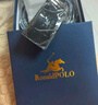 RONALDPOLO真皮男士皮帶頭層純牛皮自動(dòng)扣商務(wù)腰帶高檔生日禮物送男友褲帶 槍色-頭層牛皮 125cm 曬單實(shí)拍圖