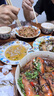 墨色中式碗碟套裝家用餐具整套碗盤(pán)子高級(jí)感碗筷餐具套裝喬遷之喜62件 曬單實(shí)拍圖