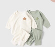 優(yōu)奇嬰兒衣服男女寶寶春秋套裝嬰幼兒早秋秋衣秋褲保暖內(nèi)衣分體兩件套 曬單實拍圖