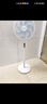 美的（Midea）電風(fēng)扇家用遠距送風(fēng)遙控智能落地扇七葉智能感溫立式電扇宿舍臥室搖頭 【25年新品】升級AI聲控風(fēng)隨溫變款35AS 曬單實(shí)拍圖