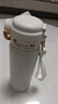 炊大皇保溫杯316不銹鋼兒童男士女士杯子吸管高顏值商務550ml（象牙白） 曬單實拍圖