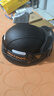 KEAZ摩托車(chē)頭盔復古半盔德式鋼盔3C認證電動(dòng)車(chē)安全帽四季通用頭盔男女 復古黑 XL（60-61cm） 曬單實(shí)拍圖