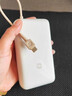 小米（MI）3C認證自帶線(xiàn)充電寶10000mAh口袋版雙向快充便攜小巧電源大容量 小米自帶線(xiàn)充電寶10000mAh灰藍色 10000毫安 曬單實(shí)拍圖