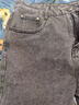 探鋒鳥(niǎo)（TANFENGNIAO）2025夏季煙灰色牛仔褲男士直筒寬松休閑長(cháng)褲廣州新塘鎮春秋季男褲 灰色 薄款 128-135斤 XL 曬單實(shí)拍圖