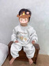 婧麒女童套裝秋裝2025新款寶寶衛(wèi)衣嬰兒褲子春秋季兒童衣服兩件套 小熊花邊衛(wèi)衣套裝 80 cm 曬單實(shí)拍圖