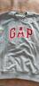 GAP男女裝2025春季新款法式圈織愛(ài)心刺繡logo衛衣休閑上衣721023 淺灰色 XL (180/100A)亞洲尺碼 曬單實(shí)拍圖