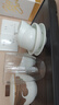 西多米茶具整套裝功夫茶具羊脂玉泡茶器陶瓷蓋碗白瓷家用送老師教師節(jié)男 曬單實(shí)拍圖