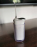 米家小米便攜式?jīng)_牙器洗牙器水牙線(xiàn) F400白色云感傘射機身收納噴嘴4擋沖牙模式  七夕情人節禮物 曬單實(shí)拍圖