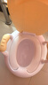小哈倫兒童馬桶寶寶坐便器嬰幼兒尿盆小孩坐便器小便器雙軟墊檸黃0-6歲 曬單實(shí)拍圖