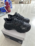 FILA 斐樂(lè )官方男鞋FERN摩登運動(dòng)鞋厚底鞋蕨草鞋休閑老爹鞋 黑/影黑灰-BC 41 曬單實(shí)拍圖