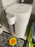 美的（Midea）電熱水瓶燒水壺保溫一體機 玻璃內膽無(wú)異味 智能恒溫 精準調溫控溫 沖奶神器 5L大容量50E-10G 曬單實(shí)拍圖