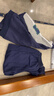 胖童裝男童加肥加大春秋薄外套套裝中大男孩大碼夾克2025新款兒童 藏青色ME【純棉】外套套裝 170 碼適合【110-130斤】 曬單實(shí)拍圖