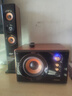 山水（SANSUI）80C 客廳卡拉OK 電視音響 家用HIFI重低音炮 家庭K歌 藍牙唱歌音箱套裝 電腦臺式環(huán)繞影院三分頻 80C三分頻米蘭紅柚木紋 曬單實(shí)拍圖
