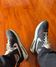 耐克男子跑步氣墊鞋冬季老爹鞋運動(dòng)鞋NIKE AIR MAX DAWN DJ3624 001黑/白/金屬銀/荷蘭橙 41 曬單實(shí)拍圖
