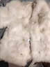 粟茝皮毛一體外套女真皮皮衣羊羔毛短款草直毛托斯卡納羊毛翻領(lǐng)中長(cháng)款 米白色 L 100-110斤 曬單實(shí)拍圖