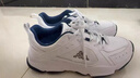 卡帕（Kappa）運動(dòng)跑鞋男休閑輕便軟底2025秋冬新款老爹鞋子男女百搭小白鞋 漂白/影藍 37 曬單實(shí)拍圖