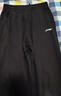 李寧兒童加絨褲子秋冬季寬松休閑衛褲男童直筒褲棉質(zhì)親膚青少年運動(dòng)褲 黑色-直筒褲【春秋款】 150 cm 曬單實(shí)拍圖
