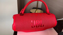 JBL CHARGE6 音樂(lè )沖擊波六代 AI音效增強 重低音炮 桌面音響藍牙音箱戶(hù)外便攜防水防塵 慶典紅 曬單實(shí)拍圖