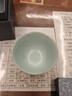 東道 汝窯茶杯陶瓷功夫茶具開(kāi)片可養汝瓷主人杯 中葵飲杯2024款(天青) 曬單實(shí)拍圖