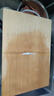 雙槍整竹切菜板砧板  加大加厚案板搟面板家用粘板占板40*28*1.8cm 曬單實(shí)拍圖