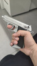 HY高定ppk-64可拆卸發(fā)射器成人黃河童年玩具收藏教課模型男孩禮物 黑鷹5.0 ppk全金 鎢鋼款 高定6mm版 曬單實(shí)拍圖