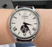 西鐵城（CITIZEN）手表男日韓表自動(dòng)機械表盤(pán)皮帶復古學(xué)生送禮物男友NH9130-17A 曬單實(shí)拍圖