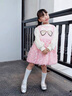 G.DUCKKIDS小黃鴨童裝公主裙女童連衣裙秋裝2025新款洋氣蓬蓬裙兒童裙子套裝 粉色 110 建議4~5歲【100-110cm】cm 曬單實(shí)拍圖