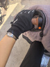 李寧（LI-NING）騎行手套冬季男女保暖加絨電動(dòng)摩托自行車(chē)手套防凍防寒風(fēng)登山滑雪 曬單實(shí)拍圖