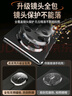 皮皮殼【360新升級(jí)】適用于華為MateX6雙中軸保護(hù)360°全包防摔腕帶華為x6手機(jī)殼真皮翻蓋寰宇紅保護(hù)套 曬單實(shí)拍圖
