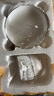 肅匠陶瓷餐具簡(jiǎn)約盤子碗套裝純白釉下彩餐具套裝釉下彩碗碟套裝微波爐 山田16件套(4碗4盤4勺4筷) 16頭 曬單實(shí)拍圖