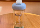 HEGEN海格恩兒童吸管杯蓋通用奶瓶杯子配件1-3歲直飲喝水杯蓋粉色 曬單實(shí)拍圖