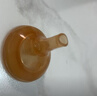 樂(lè )起偏心奶嘴仿真母乳質(zhì)感新生嬰兒鴨嘴吸嘴超軟防脹氣通用貝親寬口徑 吸嘴帶重力球（12月+） 1只裝 曬單實(shí)拍圖