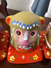紅泥坊天津泥人張彩塑生日禮物十二生肖伴手禮動(dòng)物禮品手工藝裝飾品擺件 猴（彩）高10cm 單生肖包裝盒：12*11*10cm 曬單實(shí)拍圖