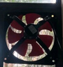 紅雙喜（RED DOUBLE HAPPINESS）廚房排氣扇16吋大風(fēng)力方形加強型工業(yè)排風(fēng)扇金屬鐵強勁大功率墻壁窗式油煙換氣扇抽風(fēng)機ZM 12寸7葉單網(wǎng)【窗墻孔距298mm*298mm】 免打孔/贈扎 曬單實(shí)拍圖