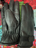 恒源祥真皮手套男女冬季羊皮毛一體羊毛加厚防風(fēng)保暖防寒騎行摩托車(chē)騎車(chē) 曬單實(shí)拍圖