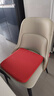 宜家（IKEA）STAGGSTARR斯達格塔椅墊辦公室久坐雙面可用坐墊厚實(shí)填充 紅色 曬單實(shí)拍圖