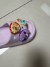 MY LITTLE PONY小馬寶莉兒童拖鞋女夏款中大童軟底防滑寶寶涼拖鞋 圓標紫  200碼 曬單實(shí)拍圖