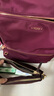 TUMI/途明【秋冬新品】VOYAGEUR 優(yōu)雅女士單肩斜挎包 紅酒色 曬單實(shí)拍圖