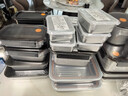 三四鋼不銹鋼飯盒316L密封保鮮盒餐盒水果便當盒小學(xué)生帶飯1100ml 38422 曬單實(shí)拍圖