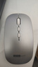 聯(lián)想（Lenovo）無(wú)線(xiàn)藍牙鼠標可充電靜音鼠標輕薄便攜筆記本電腦ipad平板安卓蘋(píng)果手機通用無(wú)線(xiàn)鼠標無(wú)線(xiàn)辦公鼠標 銀色【左右靜音按鍵】 無(wú)線(xiàn)藍牙鼠標【Type-c充電/配充電線(xiàn)】 曬單實(shí)拍圖
