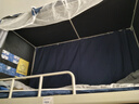 夢(mèng)多福宿舍床簾上下鋪蚊帳一體式全封閉強遮光大學(xué)生寢室全遮光四季通用 大白丨五面遮光丨遮光率100% 190cm*90cm 【上鋪三門(mén)加高110】 曬單實(shí)拍圖
