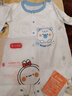 貝瑞加（Babyprints）嬰兒連體衣2件裝寶寶夏季長(cháng)袖爬服純棉哈衣柔軟家居內衣 藍73 曬單實(shí)拍圖