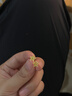曼卡龍黃金耳釘小星星足金耳環(huán)耳飾一對爆閃小巧 送女友禮物 小星星耳飾 0.86g 曬單實(shí)拍圖