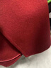皮爾卡丹（pierre cardin）雙面羊絨大衣女休閑小個(gè)子100％羊毛呢子外套2024新款秋冬母親裝 棗紅 L :95-115斤 曬單實(shí)拍圖